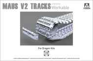  Takom  1/35 Maus V2 Tracks with Sockets - Workable (DRA kit) OUT OF STOCK IN US, HIGHER PRICED SOURCED IN EUROPE TAO2094