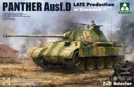  Takom  1/35 Sd.Kfz.171 Panther Ausf.D Late Production with Full Interior & Zimmerit TAO2104