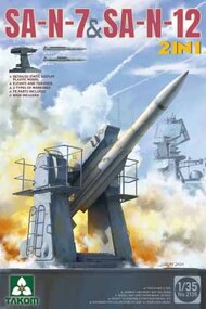 SA-N7 & SA-N12 Surface-to-Air Missile System (2 in 1) (New Tool) #TAO2136