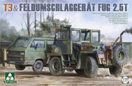  Takom  1/35 Bundeswehr T3 Transporter Truck & Feldumschlaggerat FUG 2.5-Ton Forklift Truck TAO2141