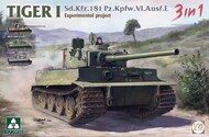 Tiger I Sd.Kfz.181 Pz.Kpfw.VI Ausf.E Experimental Project (3in1) #TAO2192