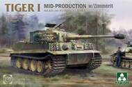 Tiger I Mid-Production SdKfz 181 PzKpfw VI Ausf E Tank w/Zimmerit #TAO2198