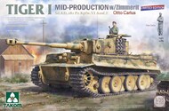  Takom  1/35 Tiger I Mid Production with Zimmerit + Bonus Figure TAO2200