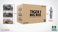  Takom  1/35 Tiger I Big Box (3 kits + 1/16 Otto Carius Figure) TAO2200W