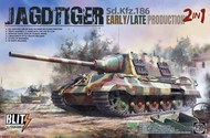 Jagdtiger Sd.Kfz.186 Early/Late Production Tank (2 in 1) (New Tool) #TAO8001