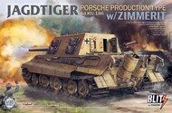 Jagdtiger Porsche Production Type SdKfz 186 Tank w/Zimmerit - Pre-Order Item #TAO8012