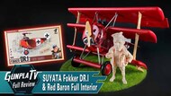 Takom  NoScale Suyata by Takom - Fokker Dr.I & Red Baron Cartoon Model TAOSUYSK001