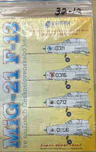  Tally-Ho  1/32 MiG-21F-13 CsAF THD32012