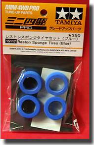  Tamiya Slot Cars  1/32 JR Reston Sponge Tires(Blue) TAM15117