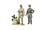  Tamiya Models  1/35 Ww-Ii Wehmacht Officer and Africa Corps Tank Crewman TAM25154