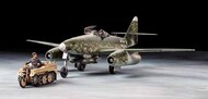  Tamiya Models  1/48 Messerschmitt Me.262A2a Aircraft w/Kettenkraftrad Towing Vehicle & 3 Figures (Ltd Edition) TAM25215