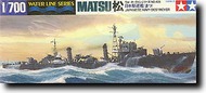  Tamiya Models  1/700 IJN Destroyer Matsu TAM31428