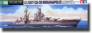  Tamiya Models  1/700 US Navy CA-35 Indianapolis TAM31804