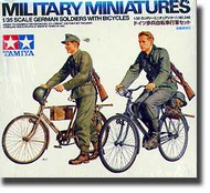  Tamiya Models  1/35 German Soldiers w/ Bicycles TAM35240