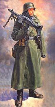 WW II German Machine Gunner OUT OF STOCK IN US, HIGHER PRICED SOURCED IN EUROPE #TAM36306