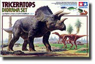  Tamiya Models  1/35 triceratops Diorama Set TAM60104
