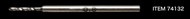  Tamiya Accessories  NoScale Fine Pivot Drill Bit (0.8mm Shank Dia. 1.5mm) TAM74132