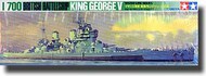  Tamiya Models  1/700 King George V Battleship TAM77525