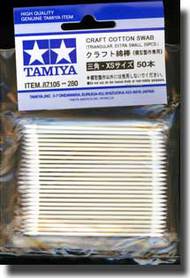  Tamiya Accessories  NoScale Craft Cotton Swab - Triangular/Extra Small TAM87105