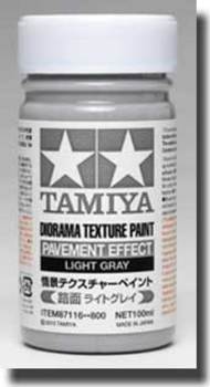  Tamiya Accessories  NoScale Diorama Texture Paint Pavement Effect, Light Gray OUT OF STOCK IN US, HIGHER PRICED SOURCED IN EUROPE TAM87116