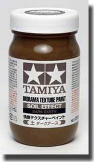  Tamiya Accessories  NoScale Diorama Texture Paint 250ml Dark Earth TAM87121