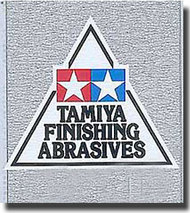  Tamiya Accessories  NoScale Finishing Abrasives Fine Pack: P400, P600, P1000 (5 Sheets) TAM87010