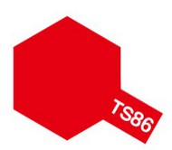  Tamiya Accessories  NoScale Pure Red TS-86 Lacquer Spray TAM85086