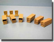  The Tank Workshop  1/35 105mm Ammo Boxes (10) TWS1009