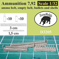 Taurus Models  1/32 Ammunition for Mauser 9.72mm TRS32005