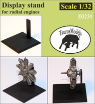 Display Stand for Rotary and Radial Engines #TRS32031