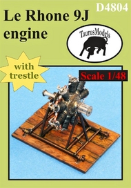 Le Rhone 9J w/ trestle (resin & PE) #TRS48004
