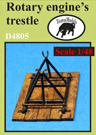  Taurus Models  1/48 Rotary Engine trestle (resin only) TRS48005