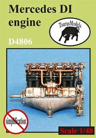 Mercedes D.I (resin & PE) #TRS48006