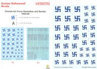 Techmod Decals  1/32 Finnish AF Swastikas & Serials 34-44 TCD32022