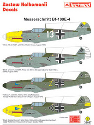  Techmod Decals  1/32 Bf.109E-4 TCD32027