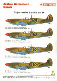  Techmod Decals  1/32 Spitfire Mk.IXc 4 x North Africa 1943 TCD32047