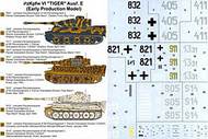  Techmod Decals  1/35 Pz.Kpfw. VI Tiger 1 Ausf E early TCD35008