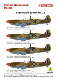  Techmod Decals  1/48 Supermarine Spitfire Mk.IXc (4) 145 Polish Sq TCD48024