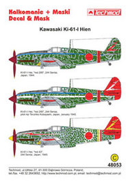 Kawasaki Ki 61 Hein Pt 2 (3) 244 Sentai #TCD48053