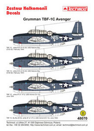 Grumman TBf.1C Avenger (4) #TCD48070