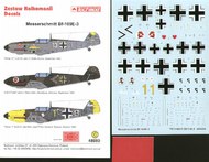  Techmod Decals  1/48 Messerschmitt Bf.109E-3 (3) White 13 3/JG26 L TCD48080