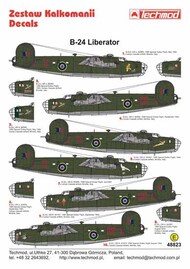  Techmod Decals  1/48 Consolidated B-24D/B-24J Liberator TCD48823