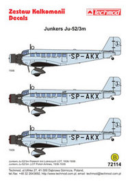 Junkers Ju.53/3M LOT A/L #TCD72114