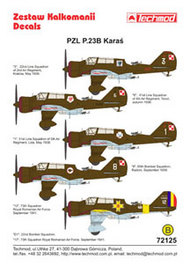 PZL P.23A/B Karas Pt2 (5) 4 Polish 1 Rom #TCD72125