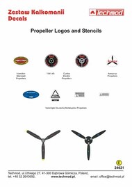 Propeller logos and stencils. #TM24021
