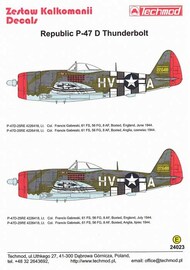 Republic P-47D Thunderbolt #TCD24023