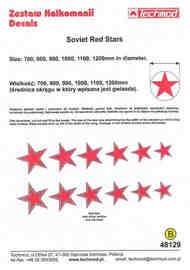 Soviet red stars Camouflage & markings versions #TM48129