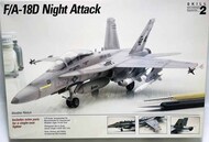  Testors  1/72 COLLECTION-SALE: F/A-18D Night Attack TES0662