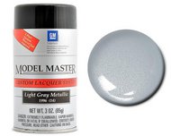  Testors  3ozSpray 3oz. Spray Model Master Auto Lacquer Chevy Met. Light Grey TES28126