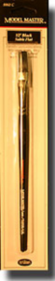  Testors  NoScale Model Master- 1/2' Black Sable Flat Brushes TES8861